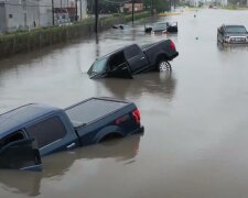 Ураган Бета в Техасі, скріншот відео