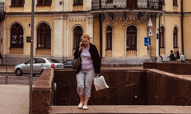 Украинцы, подземный переход, фото из соцсетей