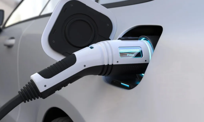 Электромобиль, кадр с видео