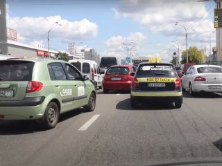 таксі, скріншот з відео