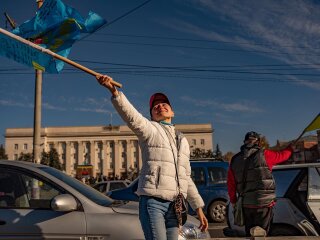 Українці, Херсон. Фото: Bel Trew