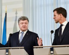 Порошенко подякував Нідерландам за санкції проти Росії