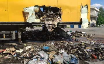 Пожежа Нова пошта, прес-служба компанії