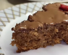 Шоколадний пиріг без випічки: фото скрін рецепту