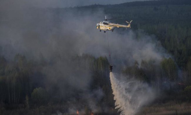 Пожежа в Чорнобилі: рятувальники не справляються з пекельним вогнем