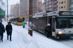 У Києві на ходу спалахнув тролейбус: зате зігрілися