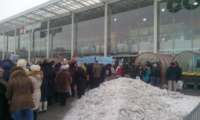 очередь в магазин