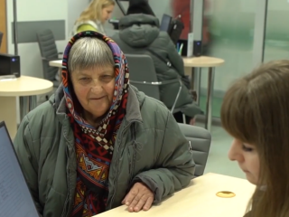 Пенсионерка. Фото: скрин youtube