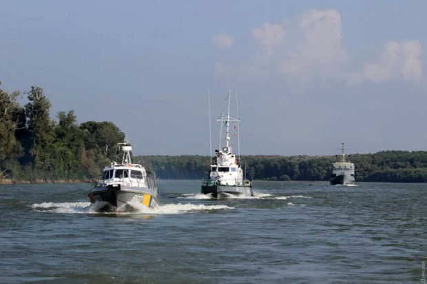 На Дунае столкнулись два туристических судна