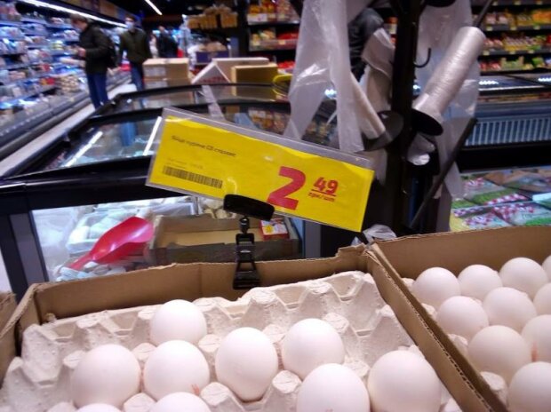 Новые цены в магазинах заставят киевлян отказаться от яичницы