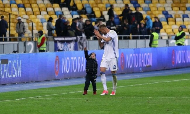 Ярмоленко-младший забил мяч на НСК Олимпийский