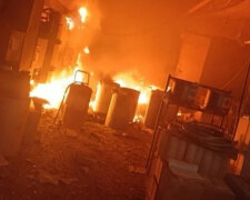 Наслідки удару по друкарні «Конві» у Києві