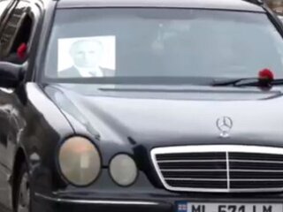 "Похорони" путіна. Фото: Telegram