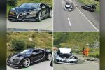 Bugatti Chiron ДТП, скріншот