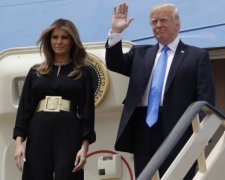 Трамп не впізнав дружину: відео