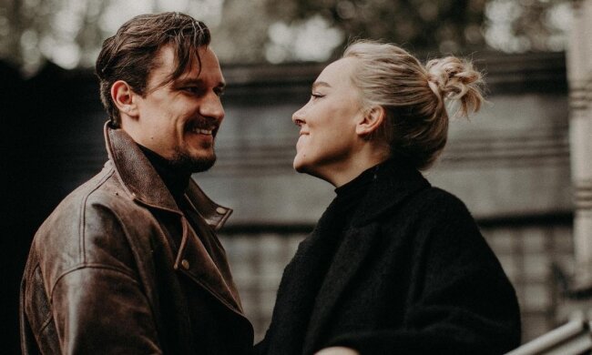 Тарас Цимбалюк с женой, фото с Instagram