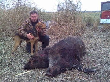 Юрій Гарбуз на полюванні