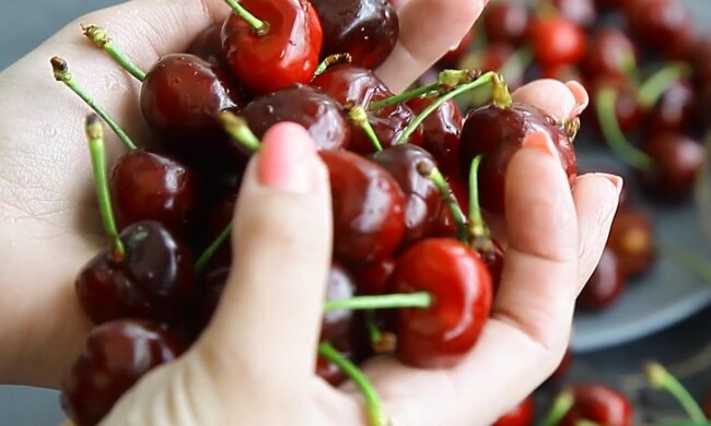 Скрин, видео You tube черешня