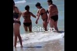 Отдыхающие в Кирилловке, скрин из видео