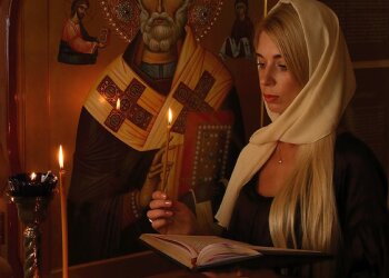 Молитва. Фото: Галерея Киев. Чудотворная икона