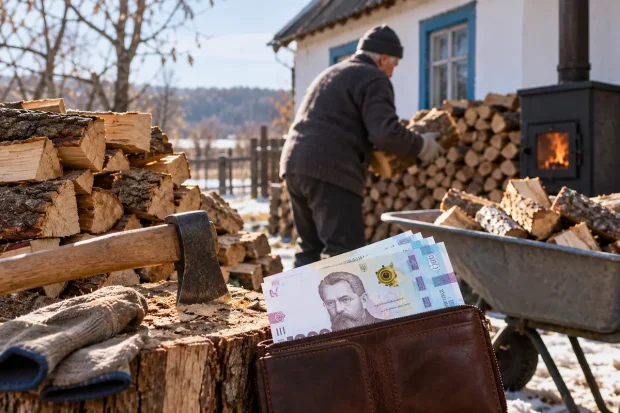 На дрова та вугілля виплатять до 21 000 грн: 8 000 дадуть лише ветеранам лісової галузі