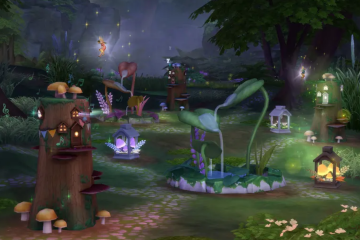 Фея в The Sims 4, кадр из игры
