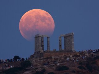 Місячне затемнення, фото: spaceweathergallery.com