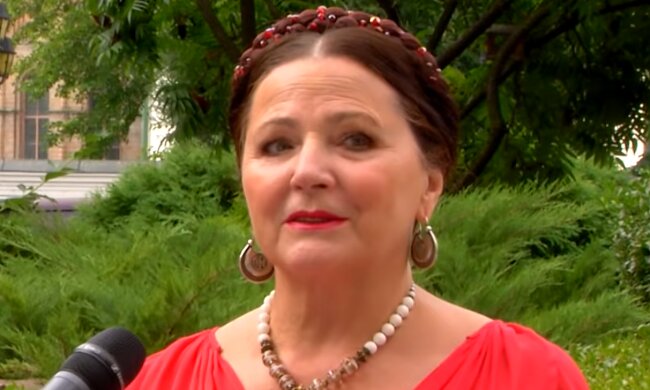 Ніна Матвієнко, кадр з відео