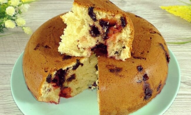 Пирог с зефиром, фото sovkusom