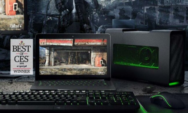Razer дозволить ноутбукам помірятися потужністю з ПК