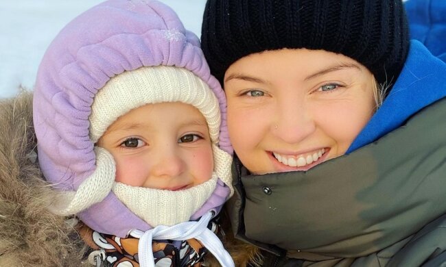 Вікторія Ткач з донькою, фото з Instagram