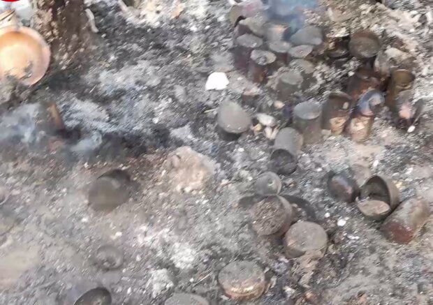Лісові пожежі в Якутії, кадр з відео