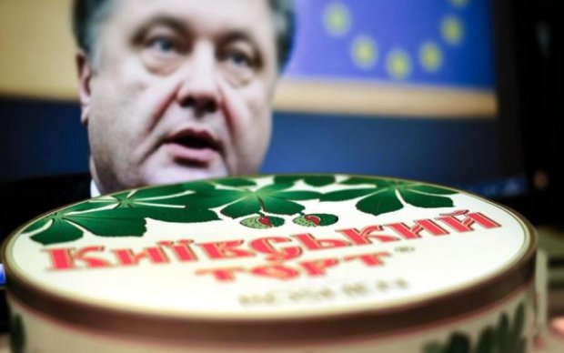 Москвичам доставляют Киевский торт прямо из столицы Украины