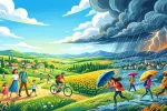 Дождливая погода в Украине