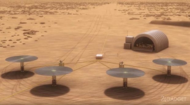NASA розробила концепт марсіанського поселення (відео)