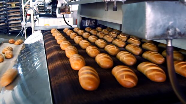 Производство хлеба, скриншот: Youtube
