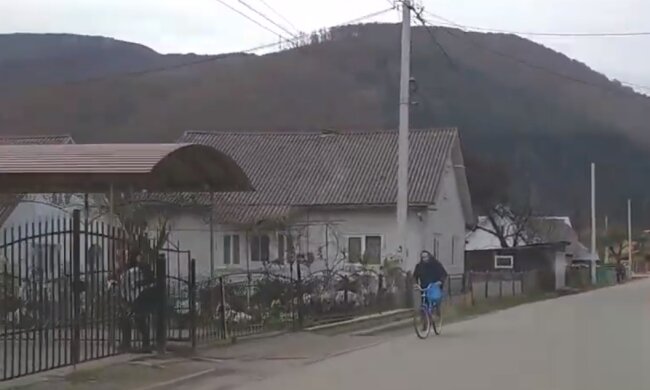 Село Колочава, кадр з відео