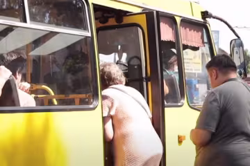Маршрутка. Фото: скрин youtube