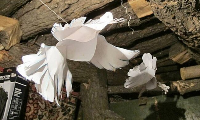 Быт бойцов АТО на передовой (фото)