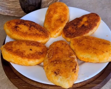 Зрази з фаршем та сиром: фото скрін рецепту