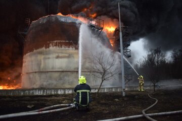 Пожар в Ровенской области, фото: глава ОГА