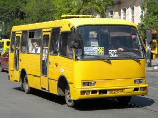 Маршрутка в Одессе