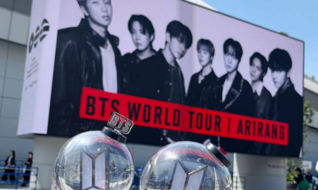 BTS, тур Arirang, фото из соцсетей