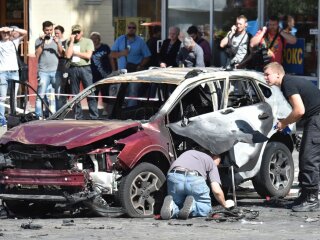 место убийства Павла Шеремета