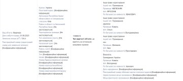 Декларация Ярослава Железняка / фото: скриншот Единого реестра деклараций