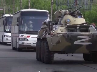 Російські окупанти, фото: скріншот з відео