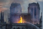 Пожежа в Соборі Паризької Богоматері: Трамп, Макрон та інші відреагували на руйнівну катастрофу
