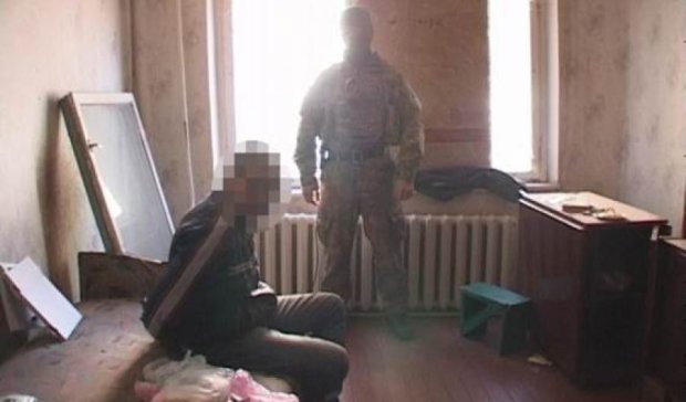 Під Дніпропетровськом спіймали терориста "ДНР" (відео)
