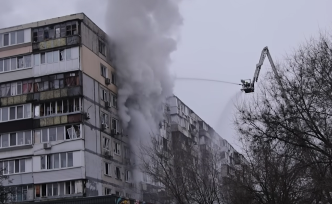 Последствия атаки рф. Фото: скрин youtube