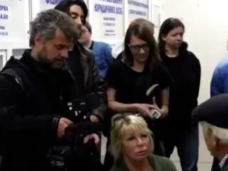 Пропагандисты поймали облизня от херсонца. Фото: Telegram